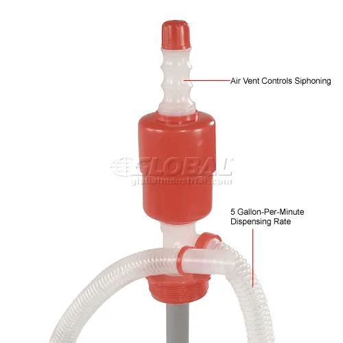 Manual hose-in-hose supply line drum