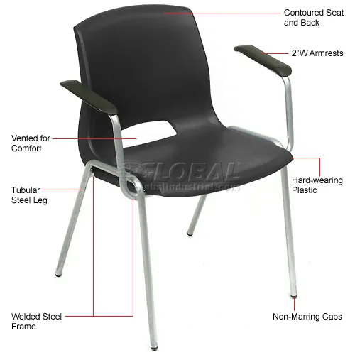 椅子 EQI-47 Stacking chair EQI-47 Stacking chair 【公式通販】