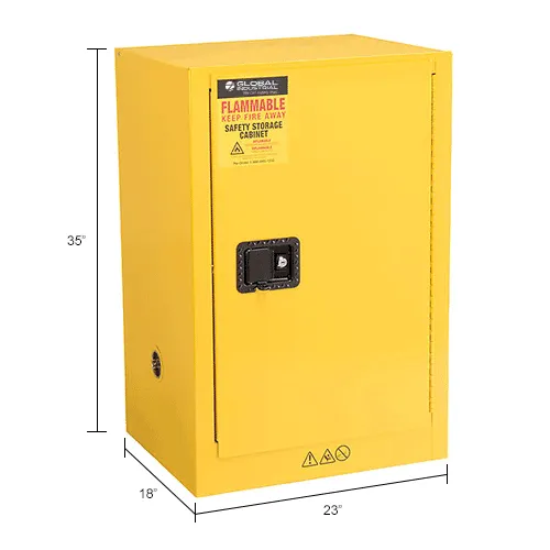 back number会報　♯1〜♯25 Global Industrial™ Flammable Cabinet, Manual Close Single