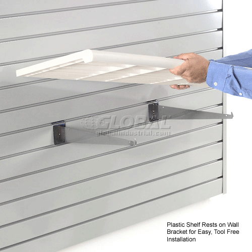 Retail Display Fixtures Slatwall & Accessories Slatwall Shelf 48 X