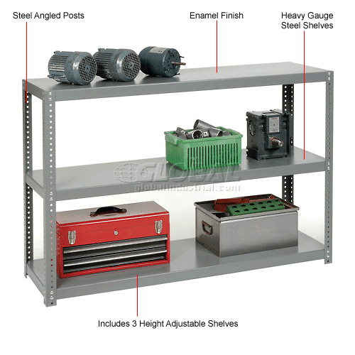 Shelving Steel Heavy Duty Shelving Global Industrial™ Extra Heavy