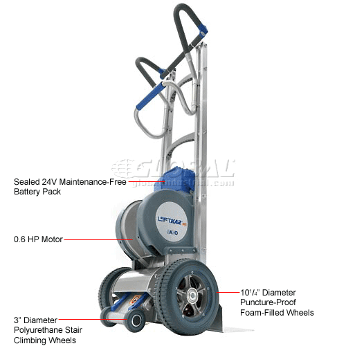 Wesco® Standard Handle Liftkar® HD Stair Climbing Appliance Truck