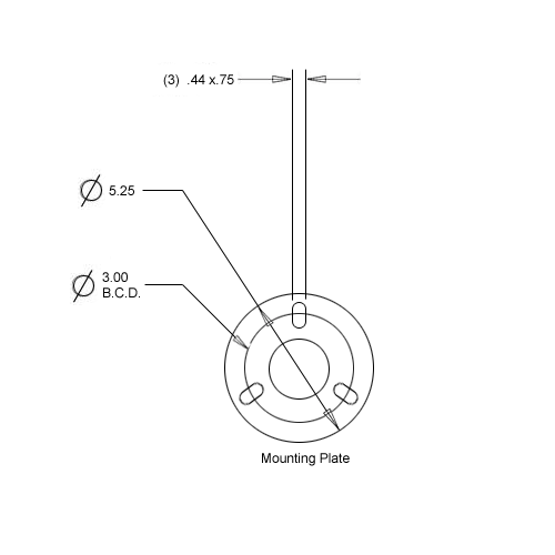 Buyers Products Electric Trailer Tongue Jack 0093500 3500 Lb. Capacity 985400