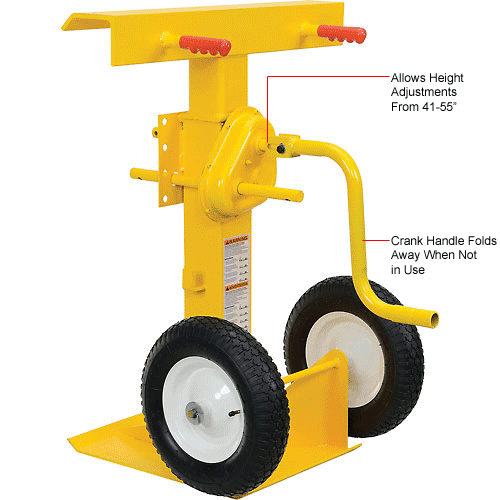 Dock & Truck Equipment Trailer Stabilizers & Jacks Hand Crank
