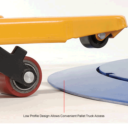 Global Industrial™ Pallet Carousel & Skid Turntable, 51" Dia., 4000 Lb