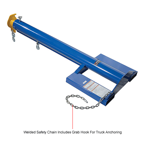 Global Industrial™ Forklift Telescoping Jib Boom Crane, 861/4" 1533