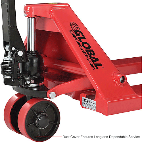 Global Industrial™ Standard Duty Pallet Jack Truck 5500 Lb. Capacity
