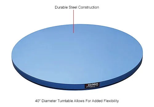 Optional Pallet Carousel For Global Industrial™ Power Lift Tables