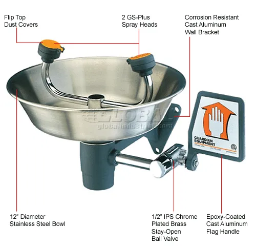 Guardian Equipment Eye Wash Fountain, G1814