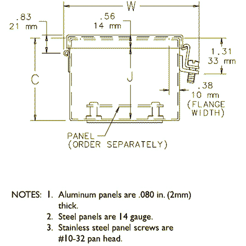Hoffman A1412CHAL Junction Box Hinge Cover Type 12 Aluminum 14 x 12 x 6 Hoffman A1412CHAL Junction Box Hinge Cover Type 12 Aluminum 14 x 12 x 6
