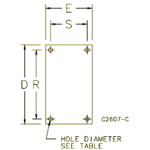 Hoffman A16P14C, Panel, Junction Box, 14.75x12.88, Fits 16x14, Composite