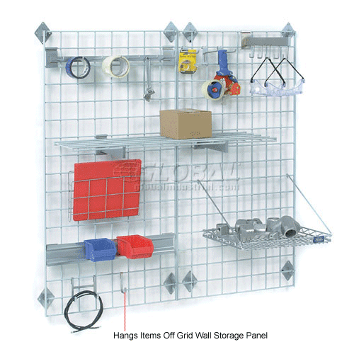 Bulk Rack Display & Wall Storage Single Hook Pkg Qty 12 AWSH