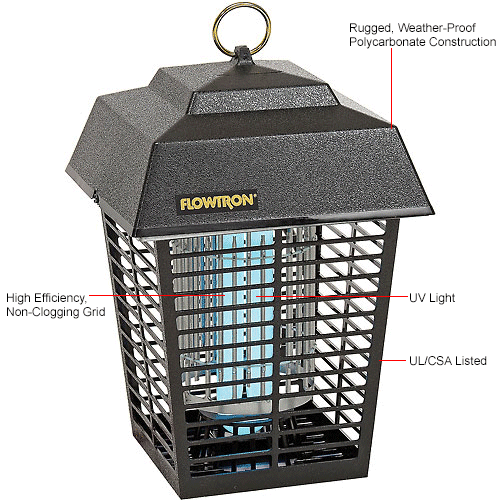 1/2 Acre Coverage Flowtron Bk-15D Electronic Insect Killer 