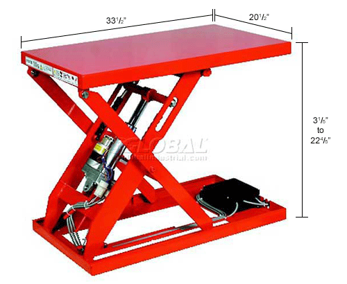 HAMACO All-Electric Lift Table ML-100-58V - 33.5