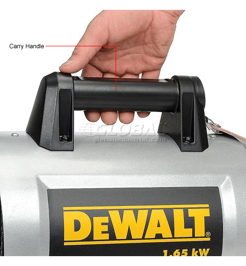 DeWALT® Portable Forced Air Electric Heater W/ Adjustable Thermostat