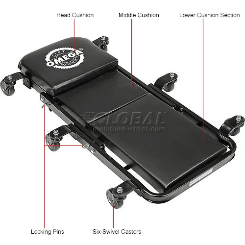 Omega 450 lb. Cap. Low Profile Z Creeper - 91452