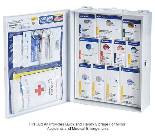 First Aid Only 1050-FAE-0103 Medium First Aid Kit, 112 Pieces, OSHA ...