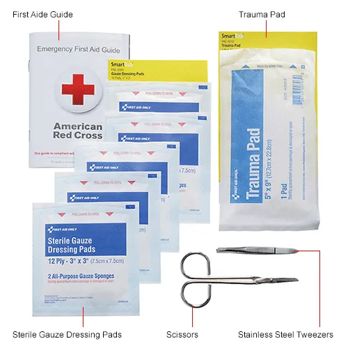 First Aid Only FAE-5013 Sterile Gauze Pads, 3 x 3, 10ct