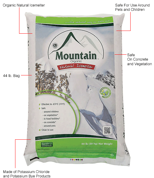 Xynyth Mountain Organic Natural Icemelter 44 LB Bag - 200-20043
																			