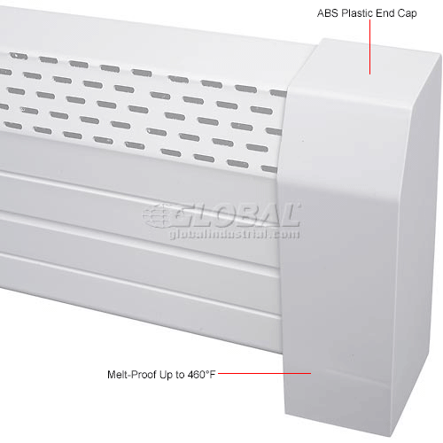 NeatHeat Baseboard Covers Right End Cap
