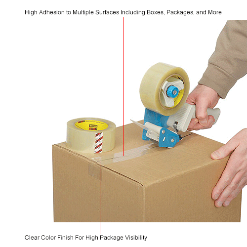 3M® Scotch® 355 Carton Sealing Tape 2" x 55 Yds. 3.5 Mil Clear Pkg Qty 36