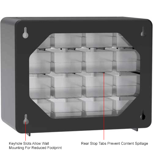 AkroMils Plastic Drawer Parts 10116 101/2"W x 63/8"D x 81