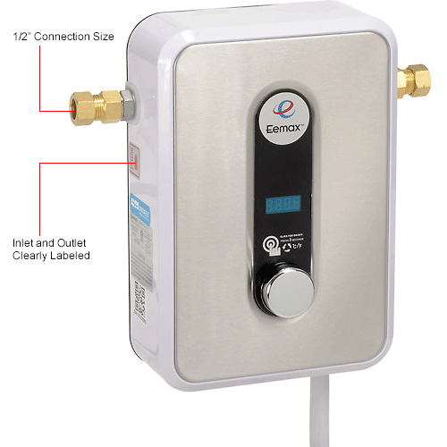 Eemax HA011240 Electric Tankless Water Heater Home Advantage II  - 11kW, 46Amps