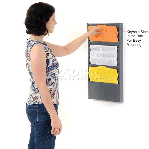 10 Pocket Medical Chart and Special Purpose Literature Rack
																			