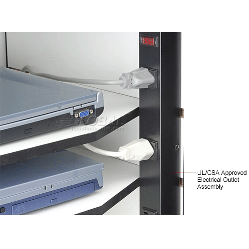 Computer Furniture Laptop Charging Carts & Balt® 27540