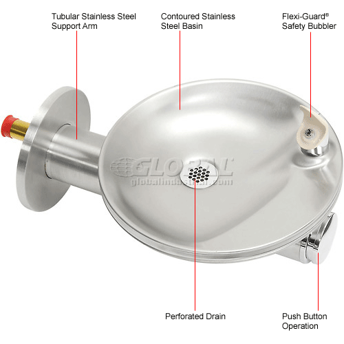 Elkay® Swirlflo Drinking Fountain w/ Cane Apron & Access Panel, ADA