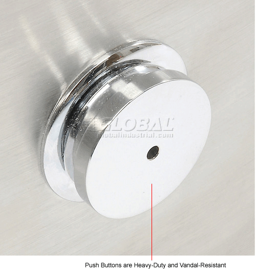 Elkay ADA Vandal Resistant Water Cooler, SS, Cane Apron, 2 Station