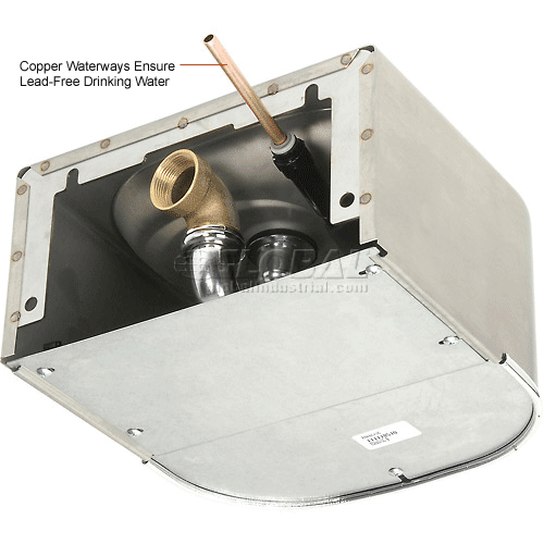 Elkay® 2 Station Wall Mount Drinking Fountain w/ Cane Apron, ADA