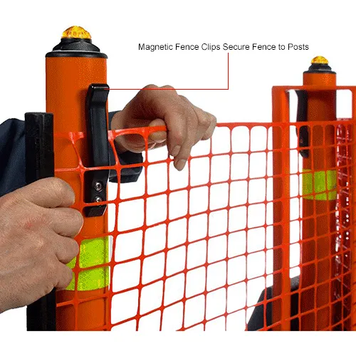 Ideal Warehouse PSZ-SLM Portable Safety Zone, 100' Safety