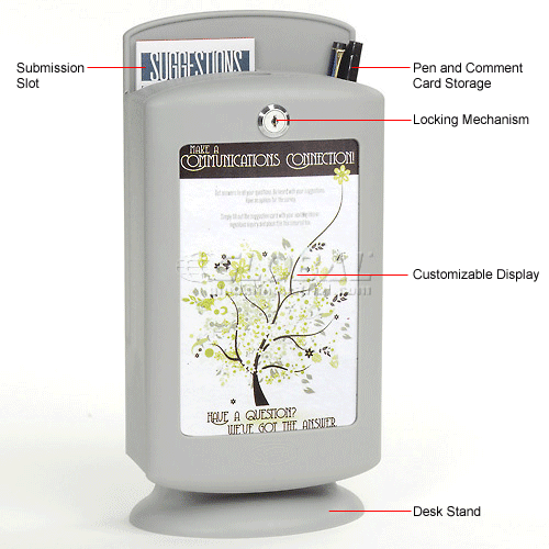 Safco® Products Customizable Suggestion Box