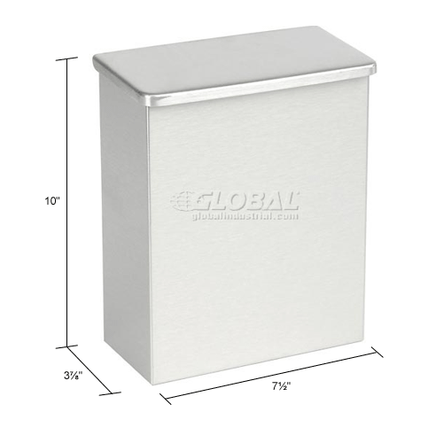 ASI® Surface Mounted Sanitary Napkin Disposal 0852