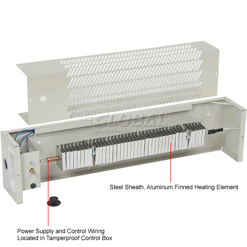 Pump House Electric Utility Heater 500W 240/208V Or 120V B202148