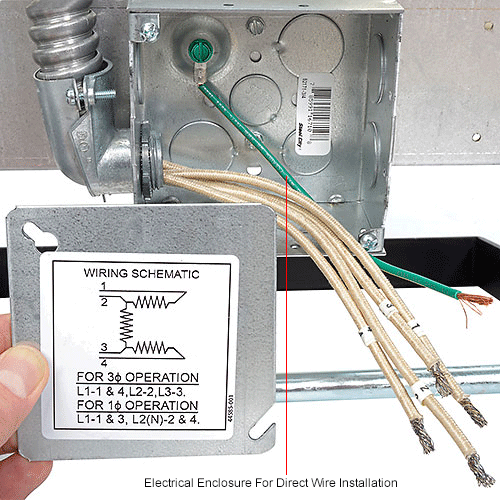 TPI Fostoria Infrared Heater FSP-9548-3 Portable Electric 9.50kW 480V
																			