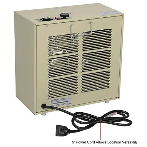 TPI Dual Heat Fan Forced Heater, 240V, 3840W