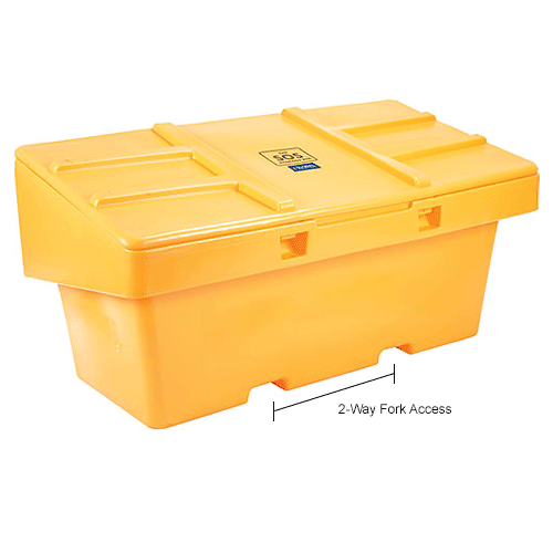 Global Industrial&#153; Lockable Outdoor Storage Container, 72"Lx36"Wx36"H, 36 Cu. Ft., Yellow