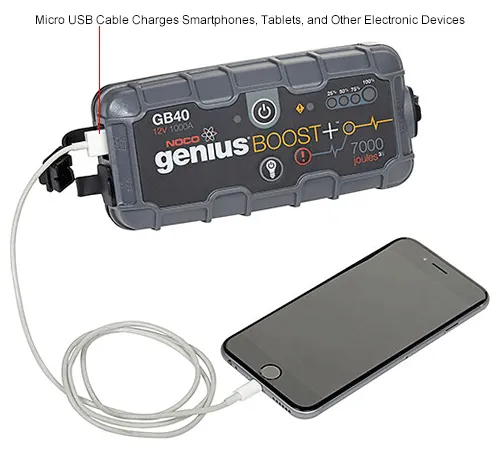 NOCO Genius Boost Plus 1000 Amp UltraSafe Lithium Jump NOCO Genius Boost Plus 1000 Amp UltraSafe Lithium Jump