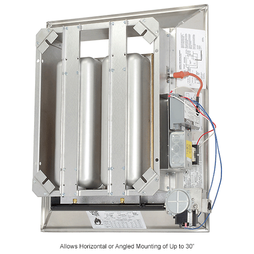 SunStar SG Series Natural Gas Infrared Heater, 80000 BTU