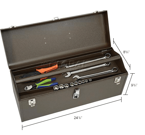 Kennedy 24 in. Professional Tool Box
																			