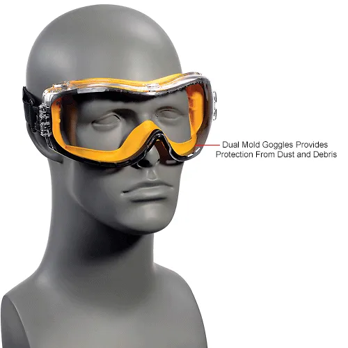 DeWalt DPG82 11 ANSI Z87.1 Concealer Goggle Clear A F