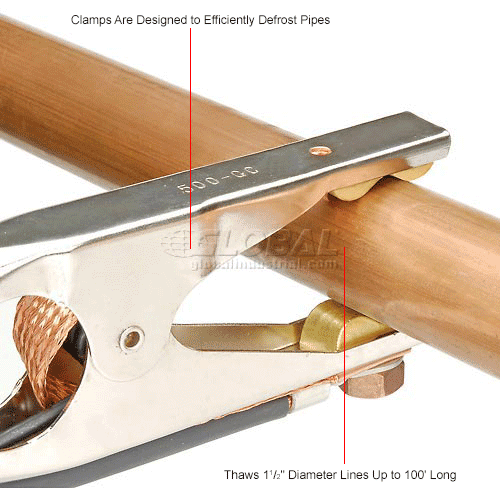 General Wire HS320 320 AMP HotShot™ Pipe Thawing Machine W/ (2) 20