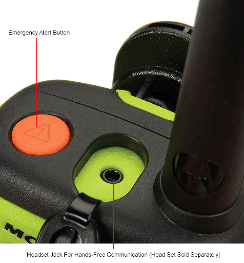 Motorola Solutions Talkabout® T600 Waterproof Rechargeable TwoWay