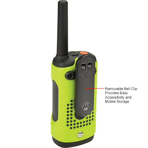 Motorola Talkabout® T600 Waterproof Rechargeable TwoWay Radios, Green