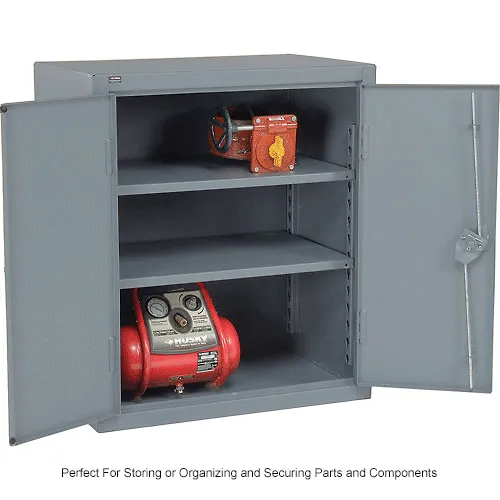 Global Industrial™ Heavy Duty Counter Hight Storage Cabinet, 12