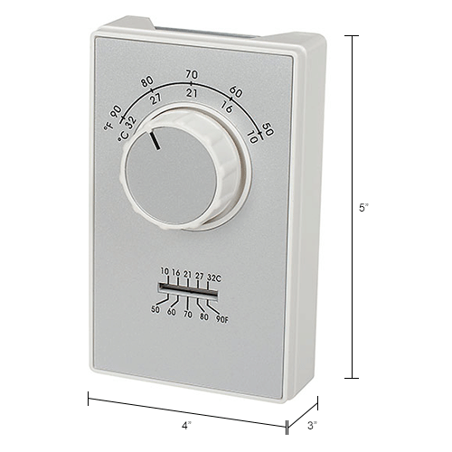 TPI Copoation ET9SWTS SPST Heat Only Themostat W