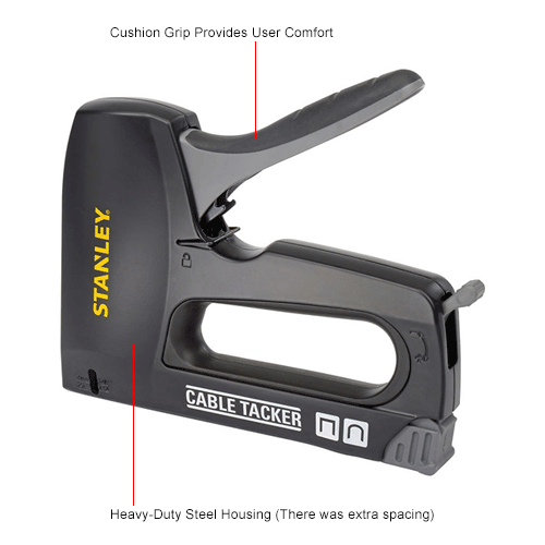 Stanley® CT10X HeavyDuty Staple Gun/Cable Tacker