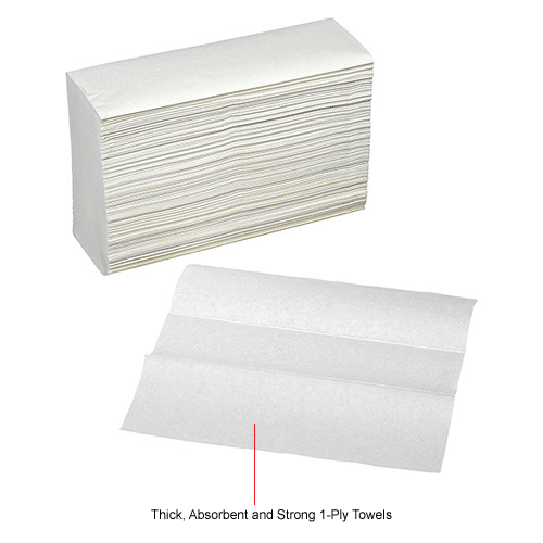 GP Georgia-Pacific Professional Series 1-Ply Multifold Paper Towels, 2000 Towels/Case 2212014
																			